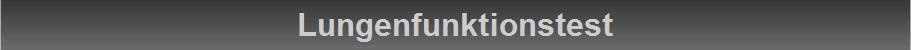 Lungenfunktionstest